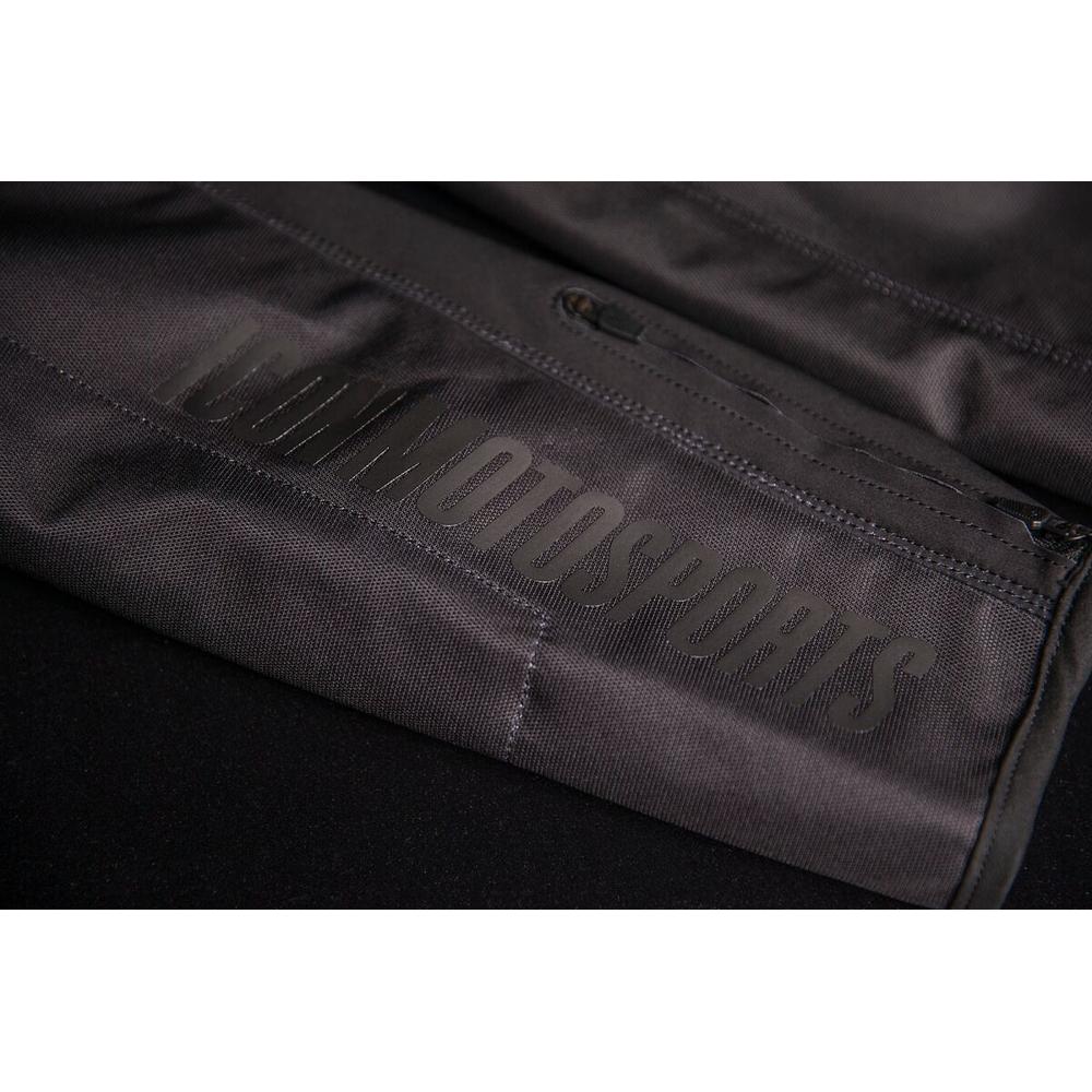 Icon Airform Textile Jacket Black FREE 1 YEAR Returns, FREE UK Delivery | ThrottleChimp