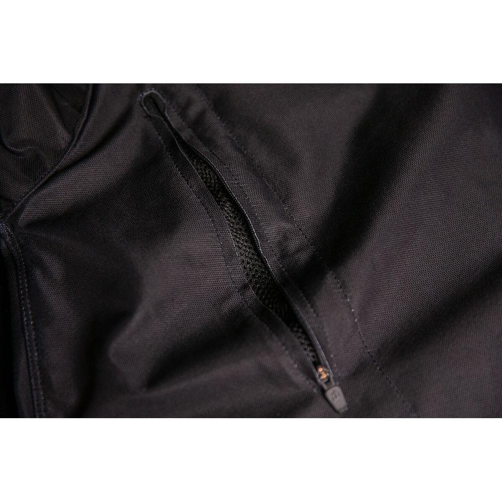 Icon Airform Textile Jacket Black FREE 1 YEAR Returns, FREE UK Delivery | ThrottleChimp