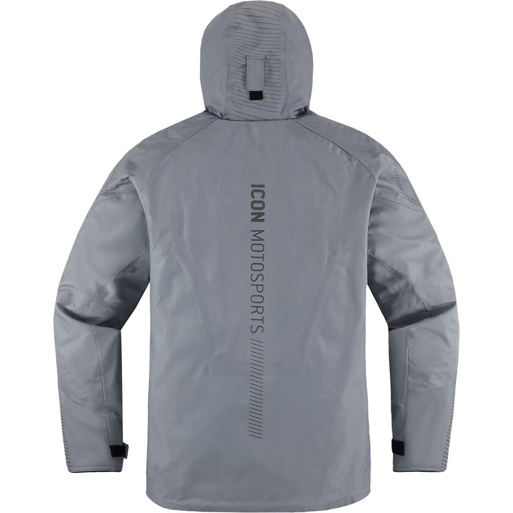Icon PDX3 CE Textile Jacket Grey FREE 1 YEAR Returns, FREE UK Delivery | ThrottleChimp