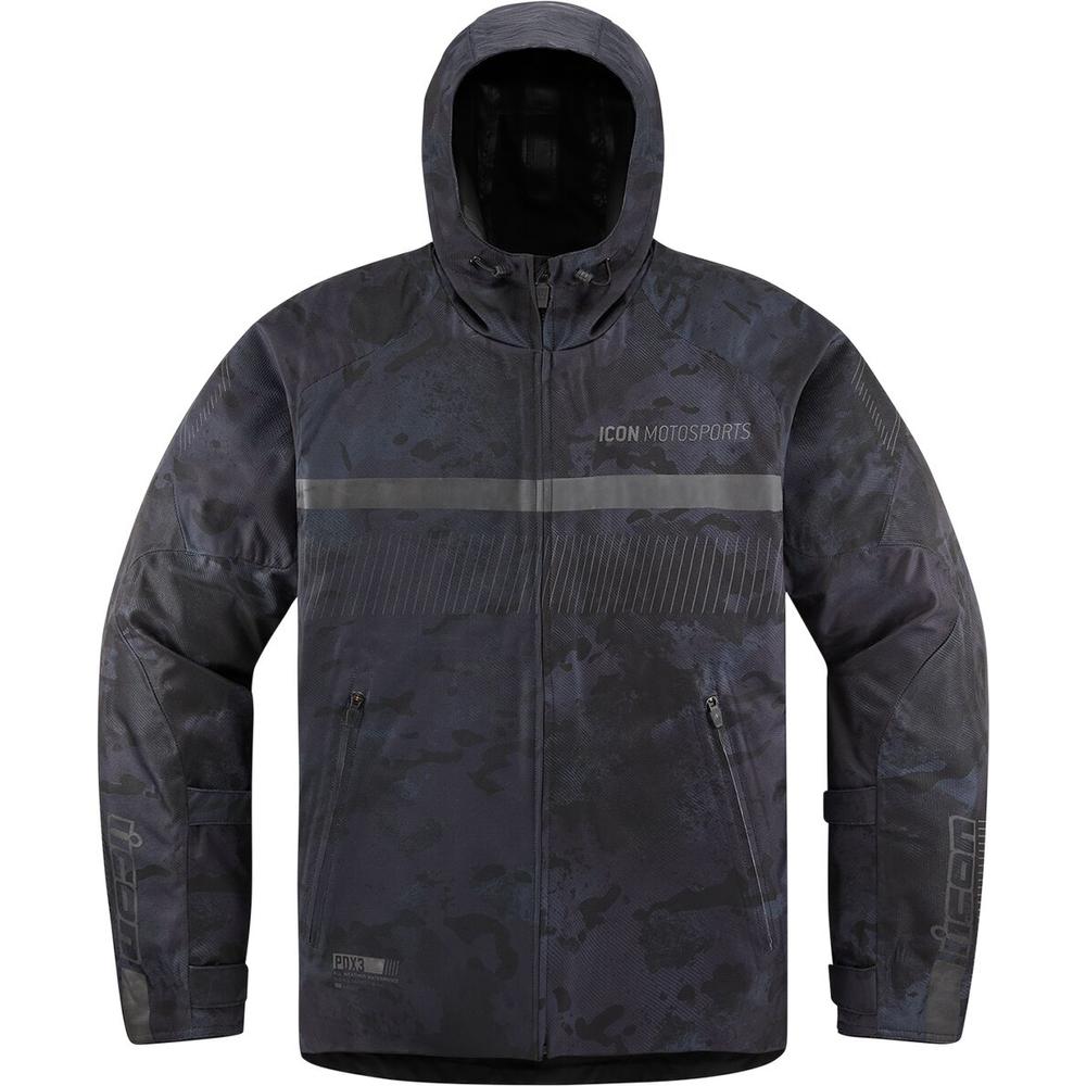 Icon PDX3 CE Textile Jacket Camo / Grey FREE 1 YEAR Returns, FREE UK Delivery | ThrottleChimp