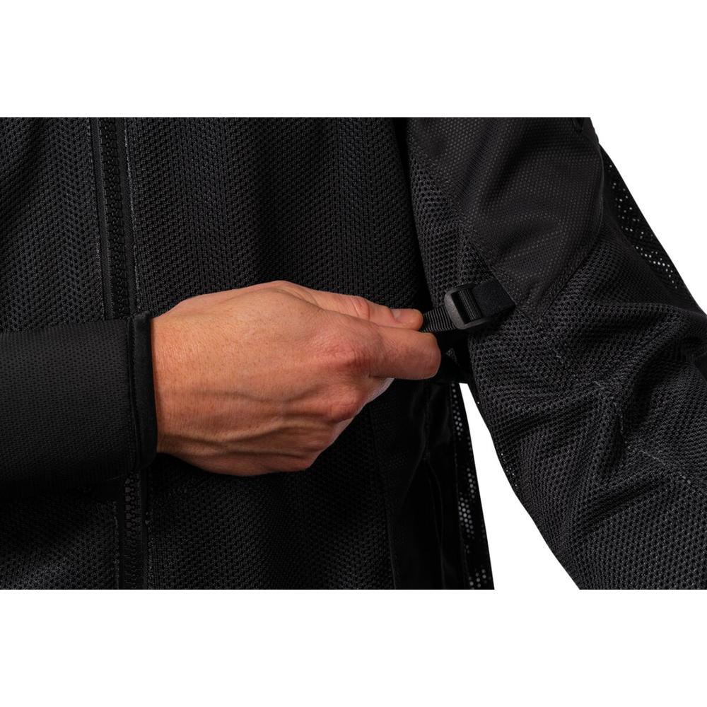 Icon Mesh AF CE Textile Jacket Black FREE 1 YEAR Returns, FREE UK Delivery | ThrottleChimp