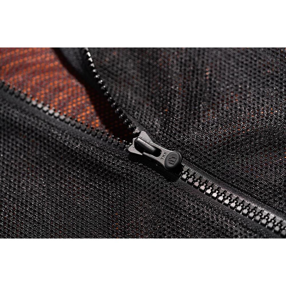Icon Mesh AF CE Textile Jacket Black / White FREE 1 YEAR Returns, FREE UK Delivery | ThrottleChimp