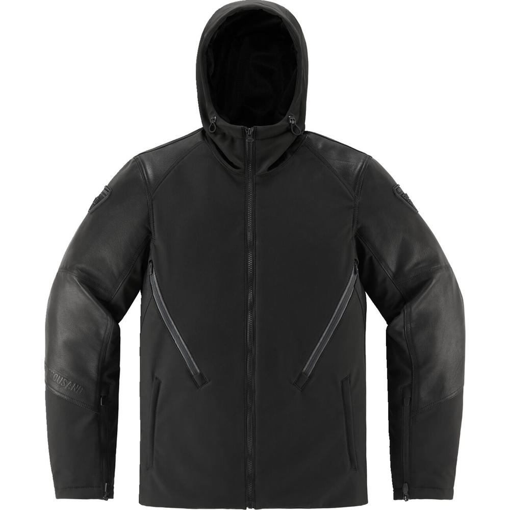 Icon Basehawk 2 Textile Jacket Black FREE 1 YEAR Returns, FREE UK Delivery | ThrottleChimp