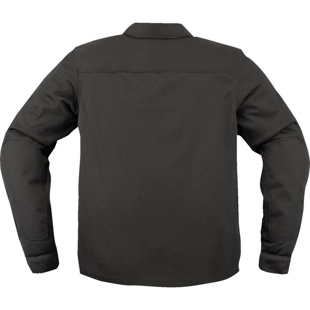 Icon Upstate Mesh CE Textile Jacket Black FREE 1 YEAR Returns, FREE UK Delivery | ThrottleChimp