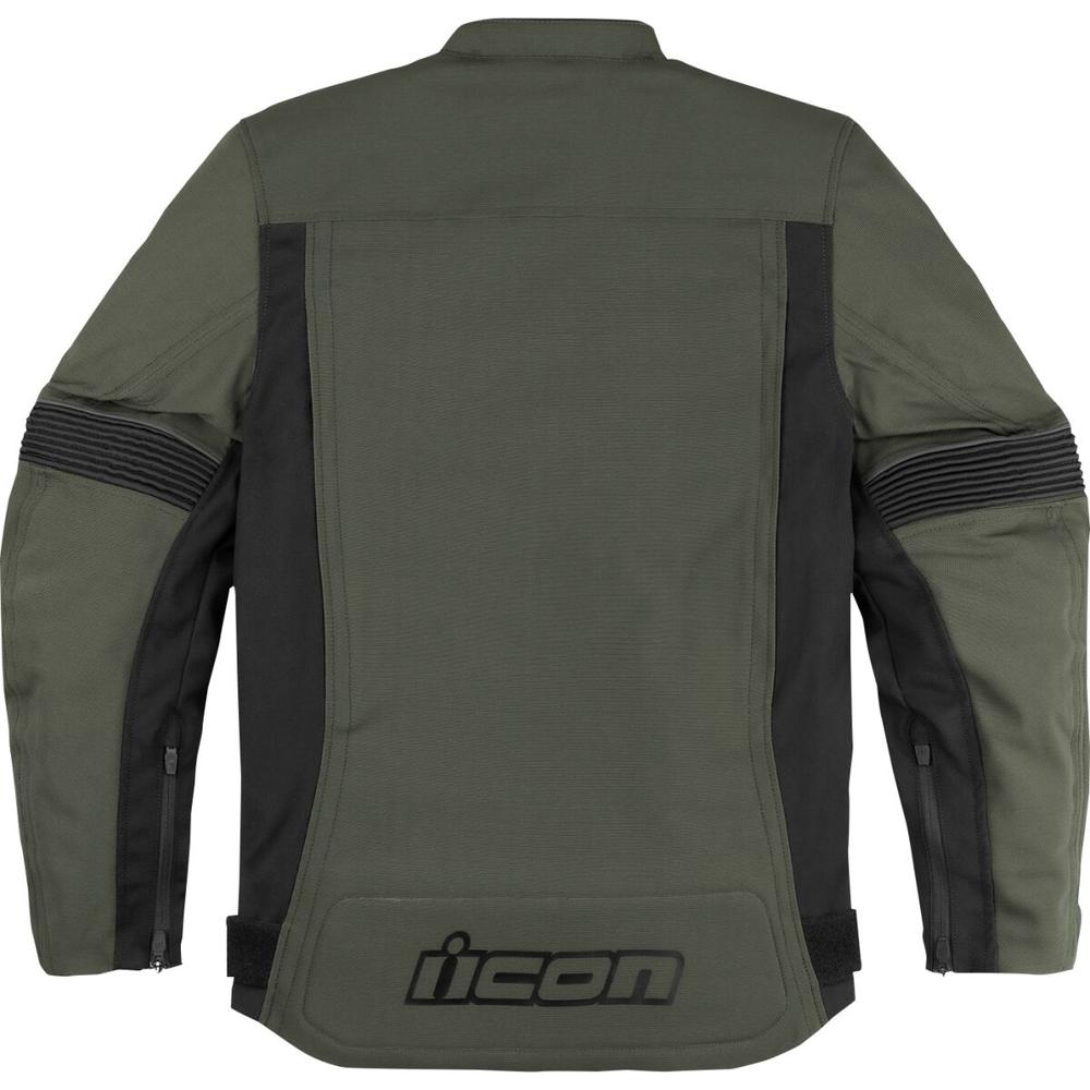 Icon Slabtown CE Textile Jacket Green FREE 1 YEAR Returns, FREE UK Delivery | ThrottleChimp
