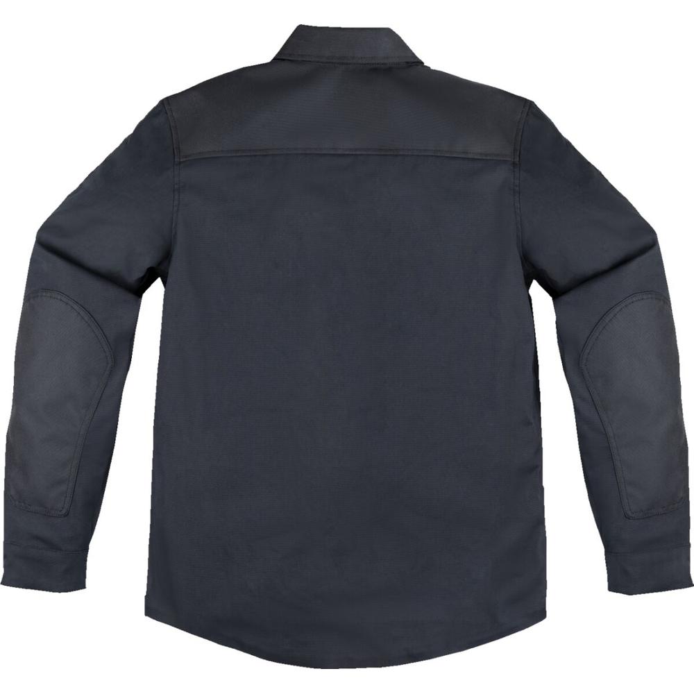 Icon Upstate Canvas National Textile Jacket Black FREE 1 YEAR Returns, FREE UK Delivery | ThrottleChimp