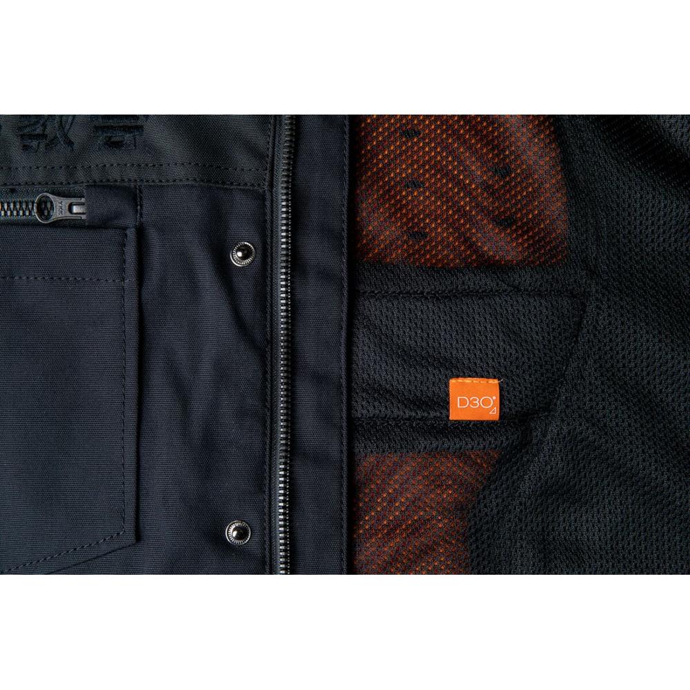 Icon Upstate Canvas National Textile Jacket Black FREE 1 YEAR Returns, FREE UK Delivery | ThrottleChimp