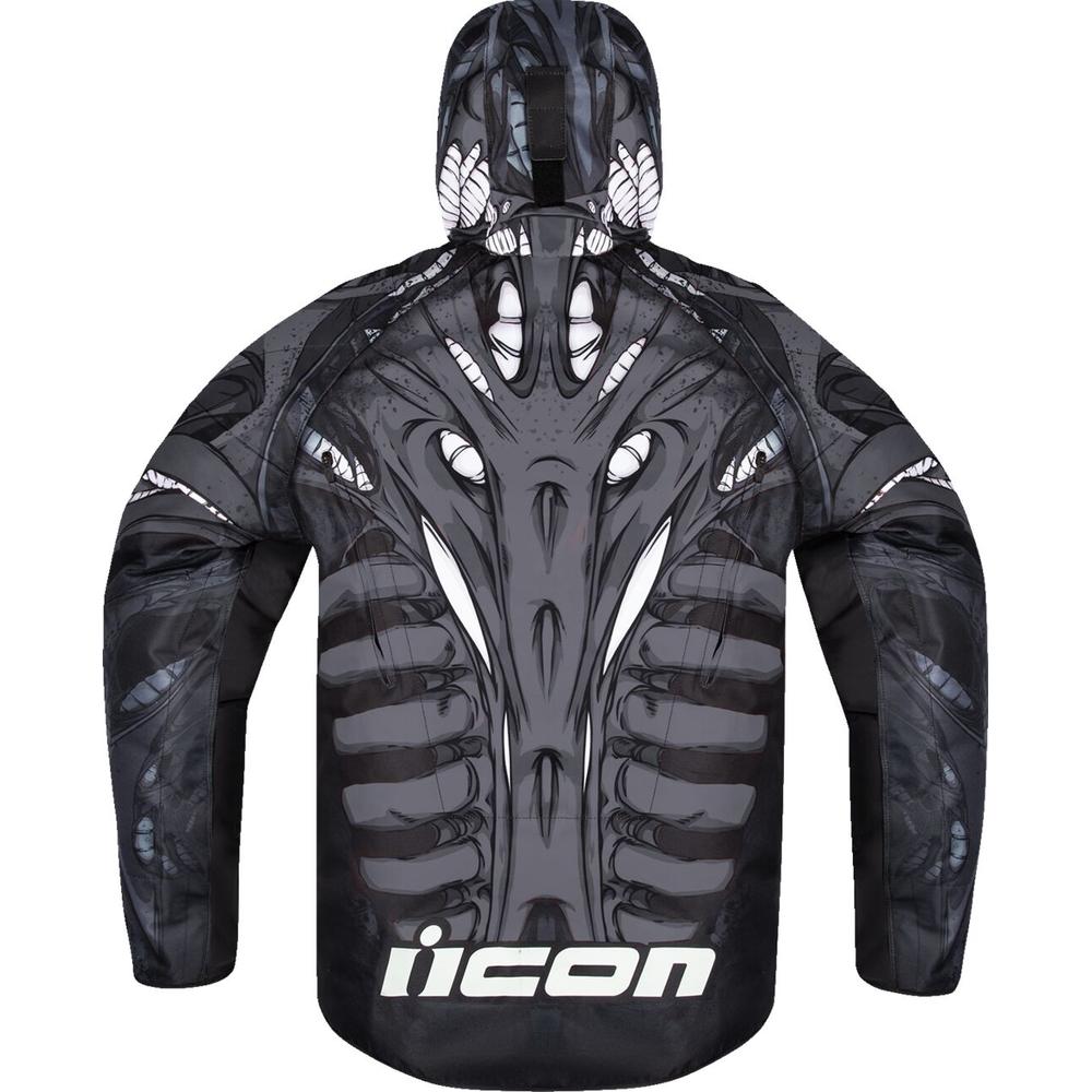 Icon Airform Manik'R Textile Jacket Black FREE 1 YEAR Returns, FREE UK Delivery | ThrottleChimp