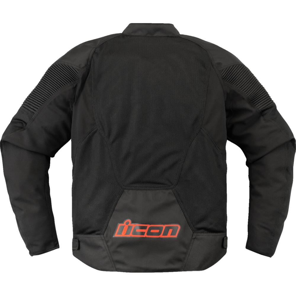 Icon Overlord 3 Mesh Textile Jacket Black / Dark Grey FREE 1 YEAR Returns, FREE UK Delivery | ThrottleChimp