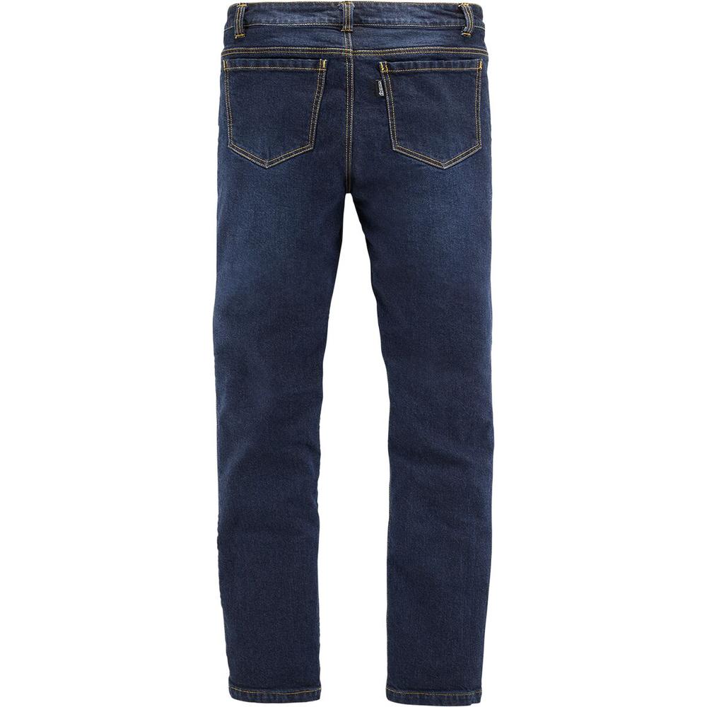 Icon Uparmor Denim Jeans Blue FREE 1 YEAR Returns, FREE UK Delivery | ThrottleChimp