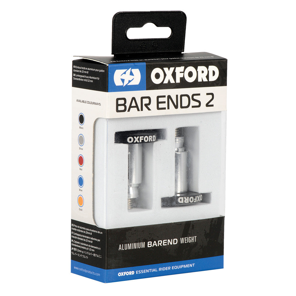 Oxford Handlebar BarEnds 2 Black FREE 1 YEAR Returns, FREE UK Delivery | ThrottleChimp