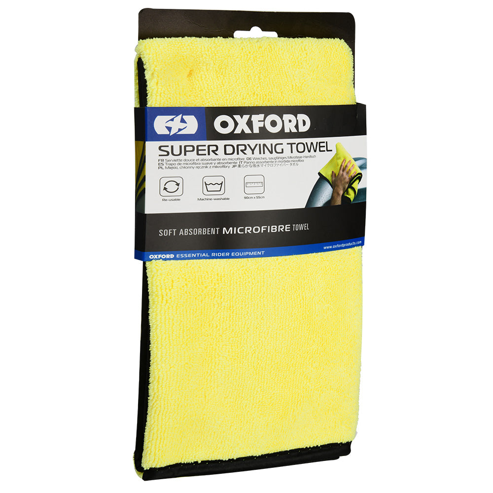Oxford Super Drying Towel Yellow FREE 1 YEAR Returns, FREE UK Delivery | ThrottleChimp