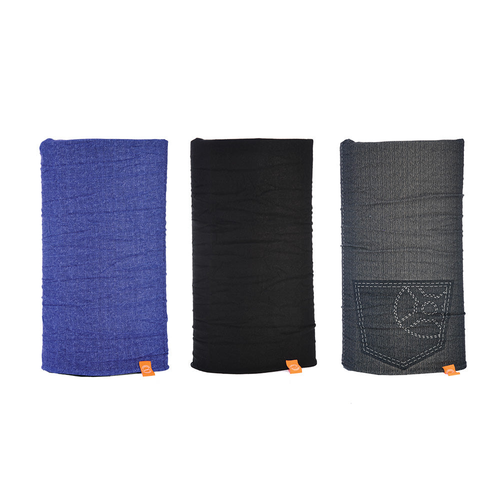 Oxford Comfy Head & Neckwear Jeans - Pack Of 3 FREE 1 YEAR Returns, FREE UK Delivery | ThrottleChimp