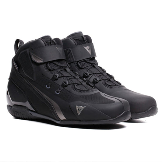 Dainese Herian D-WP Riding Shoes Black / Anthracite FREE 1 YEAR Returns, FREE UK Delivery | ThrottleChimp