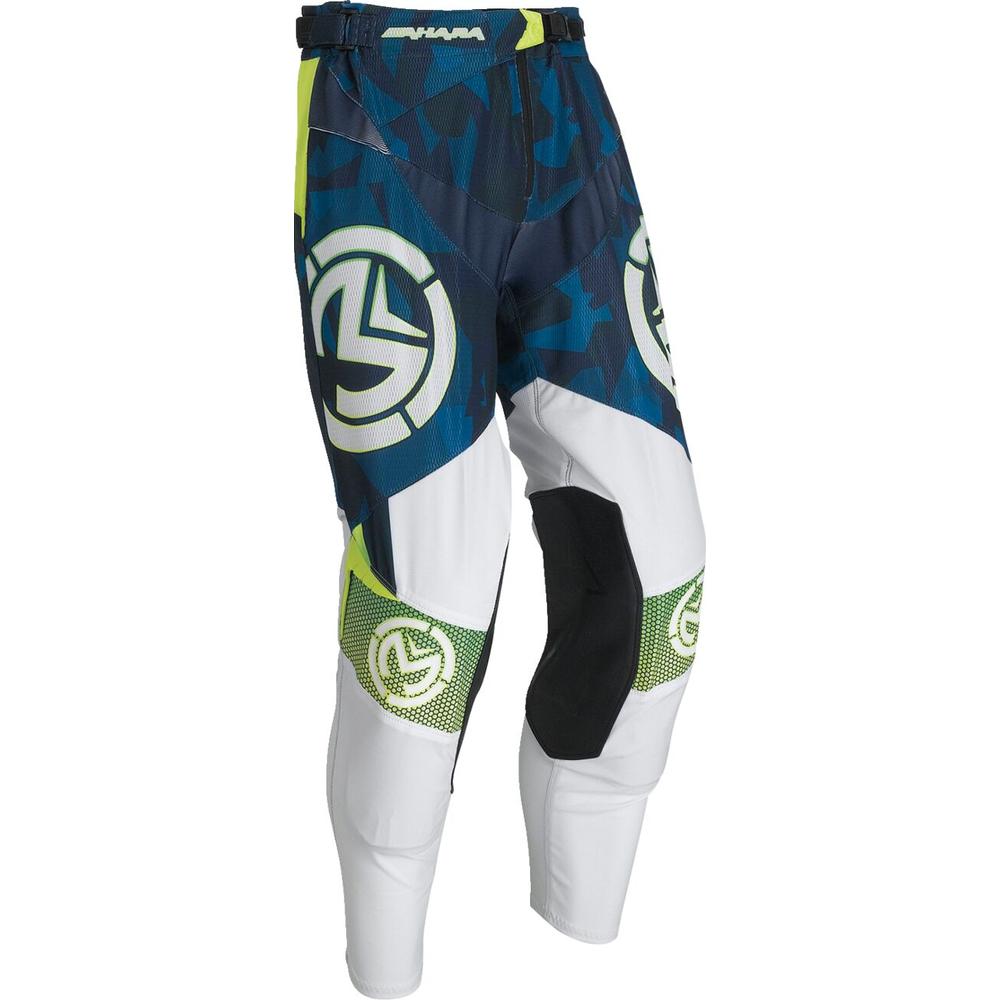 Moose Racing Sahara Trouser Blue / White / Black FREE 1 YEAR Returns, FREE UK Delivery | ThrottleChimp