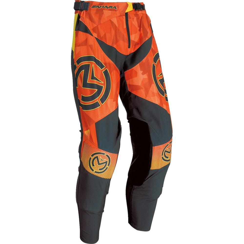 Moose Racing Sahara Trouser Orange / Black FREE 1 YEAR Returns, FREE UK Delivery | ThrottleChimp