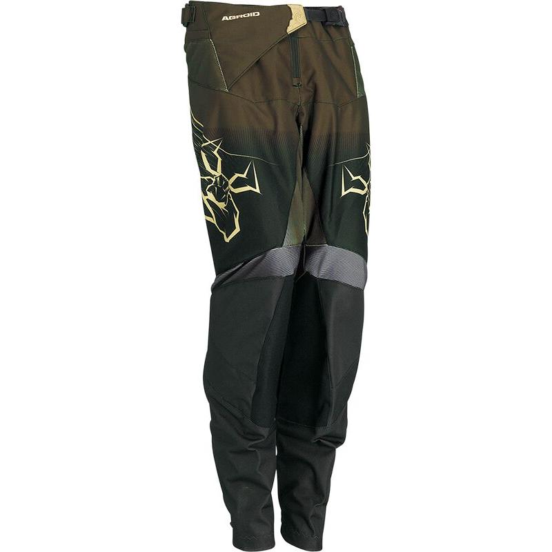 Moose Racing Agroid Youth Trouser Olive Green / Tan FREE 1 YEAR Returns, FREE UK Delivery | ThrottleChimp