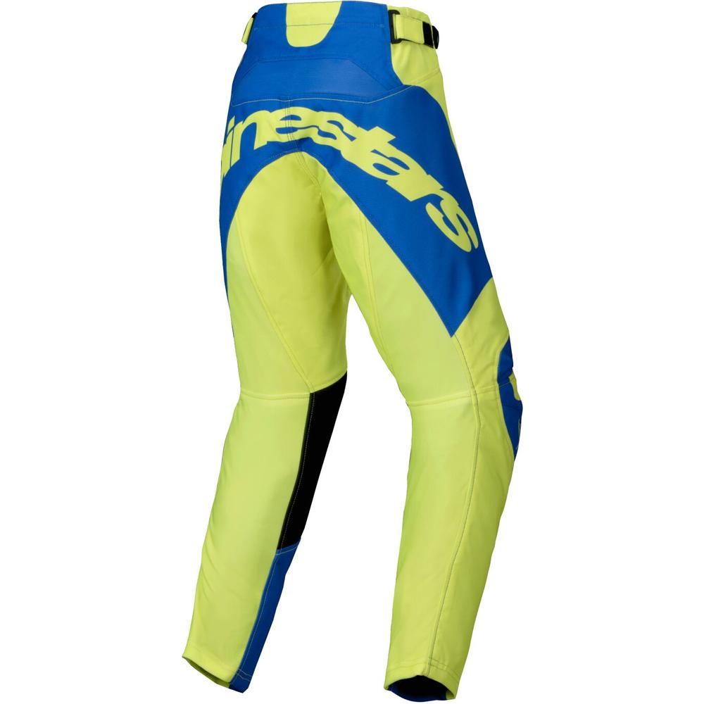 Alpinestars Racer Veil Youth MX Trouser Yellow / Blue FREE 1 YEAR Returns, FREE UK Delivery | ThrottleChimp