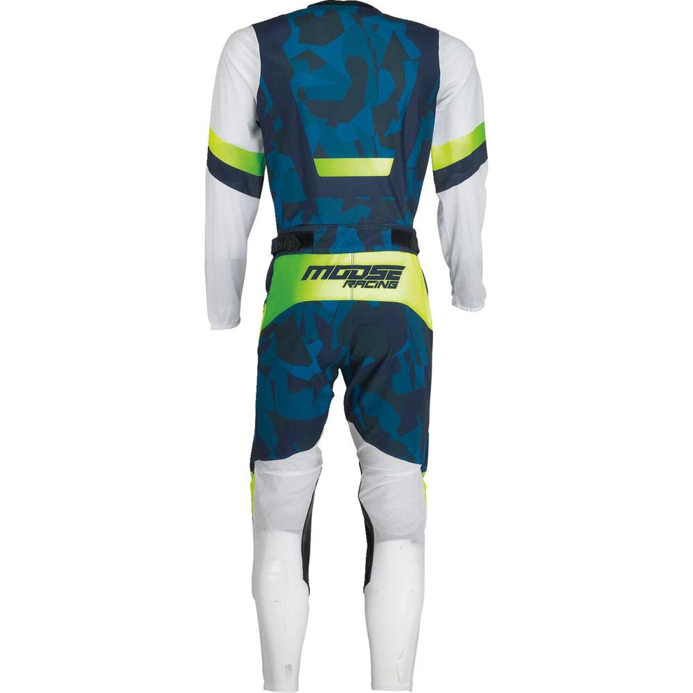 Moose Racing Sahara Jersey Blue / White / Black FREE 1 YEAR Returns, FREE UK Delivery | ThrottleChimp