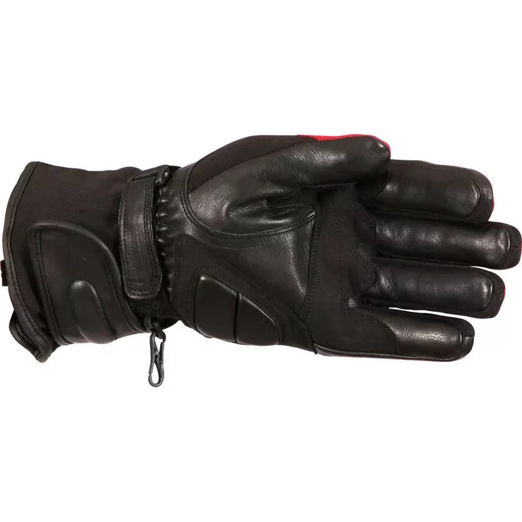 Duchinni Vienna Gloves Black / Red FREE 1 YEAR Returns, FREE UK Delivery | ThrottleChimp