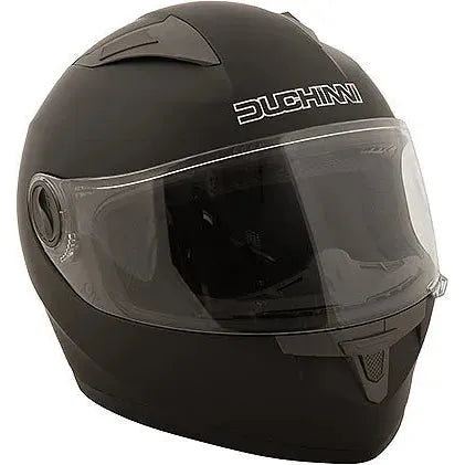Duchinni D705 Full Face Helmet Matt Black FREE 1 YEAR Returns, FREE UK Delivery | ThrottleChimp