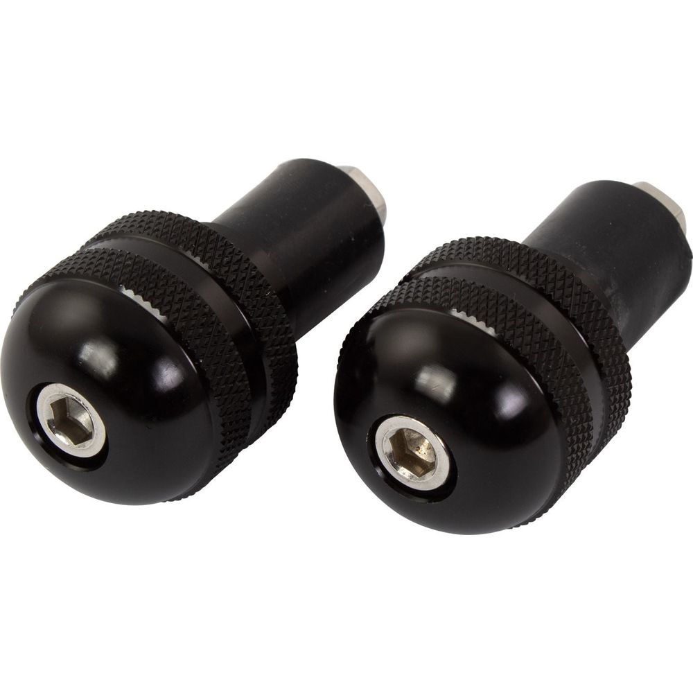 Bike It Round Bar End Weights Black FREE 1 YEAR Returns, FREE UK Delivery | ThrottleChimp
