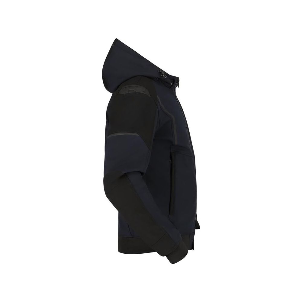 Richa Atomic 2 Hoodie Waterproof Black / Navy FREE 1 YEAR Returns, FREE UK Delivery | ThrottleChimp
