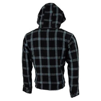 Richa Lumber Protective Hoodie Black FREE 1 YEAR Returns, FREE UK Delivery | ThrottleChimp