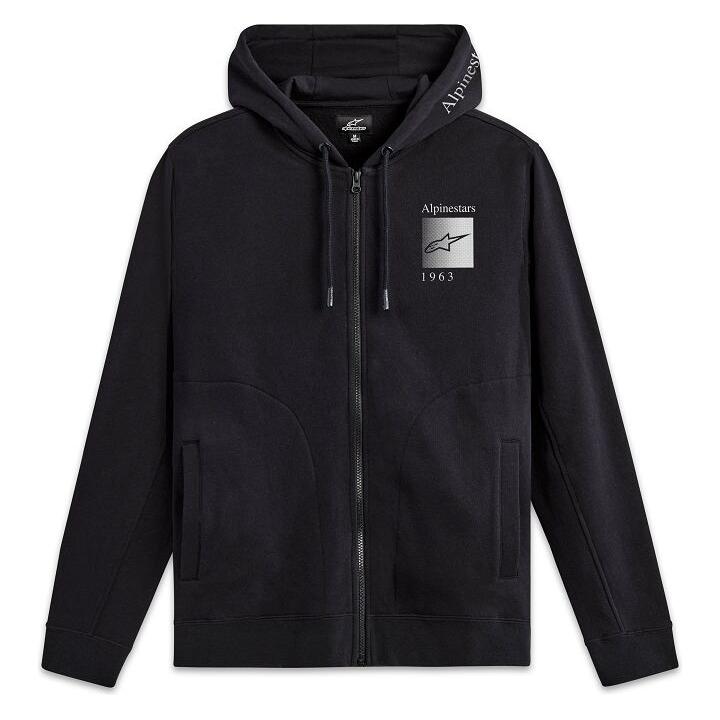 Alpinestars Quest Hoodie Black FREE 1 YEAR Returns, FREE UK Delivery | ThrottleChimp