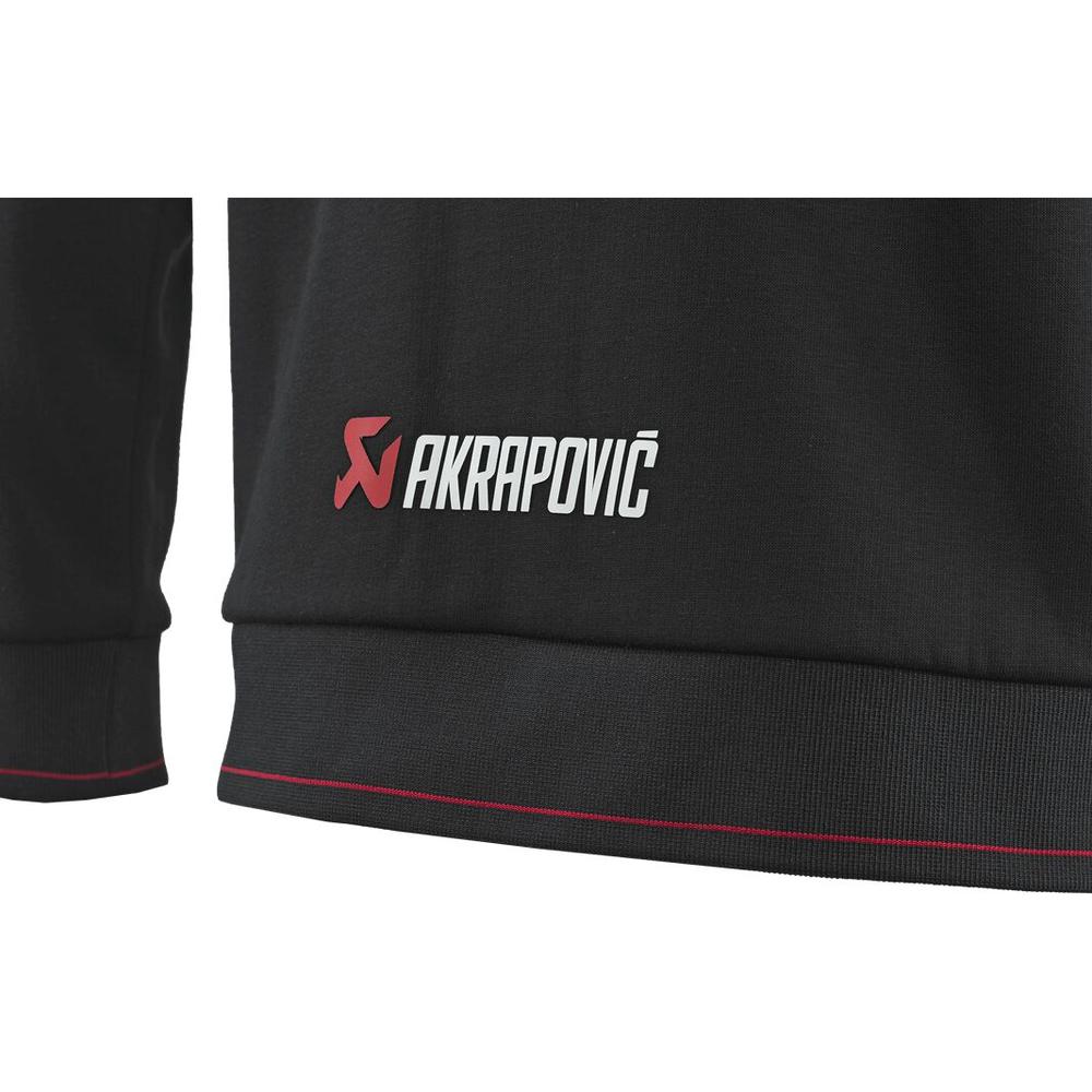 Akrapovic Corpo Full-Zip Ladies Hoodie Black