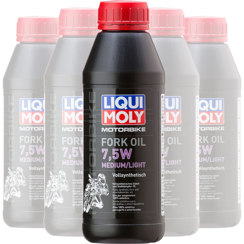 Liqui Moly Fork Oil 7.5W Medium / Light 3099 - Box Of 12 FREE 1 YEAR Returns, FREE UK Delivery | ThrottleChimp