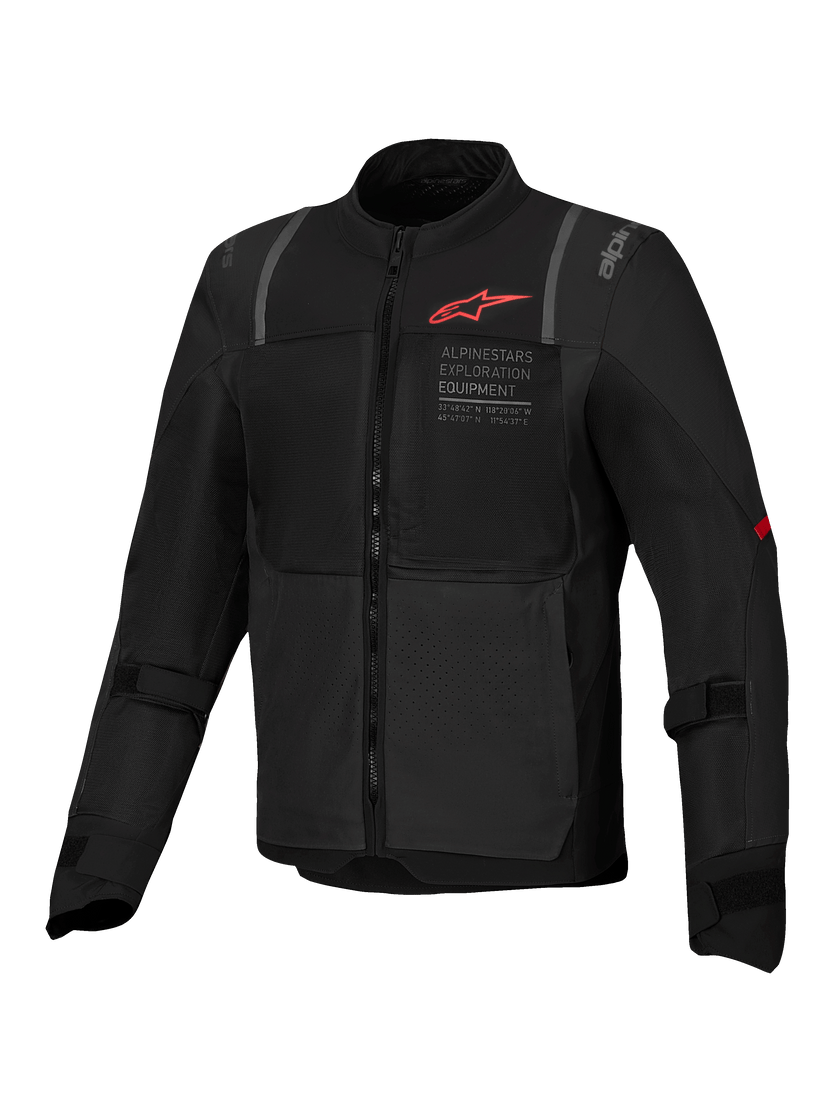 Alpinestars ST-2 Air Textile Jacket Black FREE 1 YEAR Returns, FREE UK Delivery | ThrottleChimp