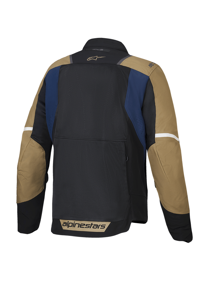 Alpinestars ST-2 Air Textile Jacket Deep Blue / Dark Khaki / Black FREE 1 YEAR Returns, FREE UK Delivery | ThrottleChimp