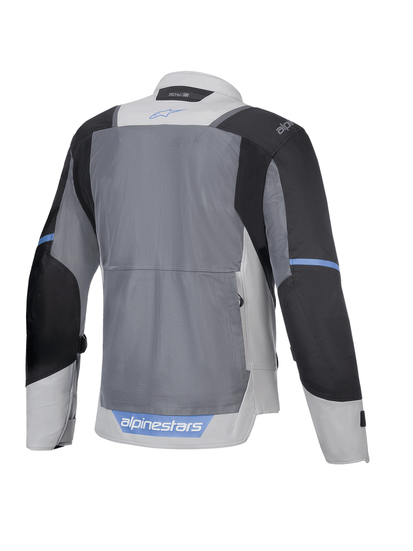 Alpinestars ST-2 Air Textile Jacket Ice Grey / Dark Grey / Black FREE 1 YEAR Returns, FREE UK Delivery | ThrottleChimp