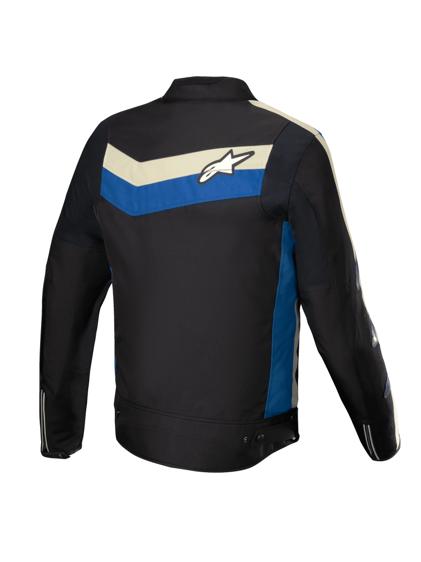 Alpinestars T-Dyno WR Textile Jacket Black / Blue / Ecru FREE 1 YEAR Returns, FREE UK Delivery | ThrottleChimp