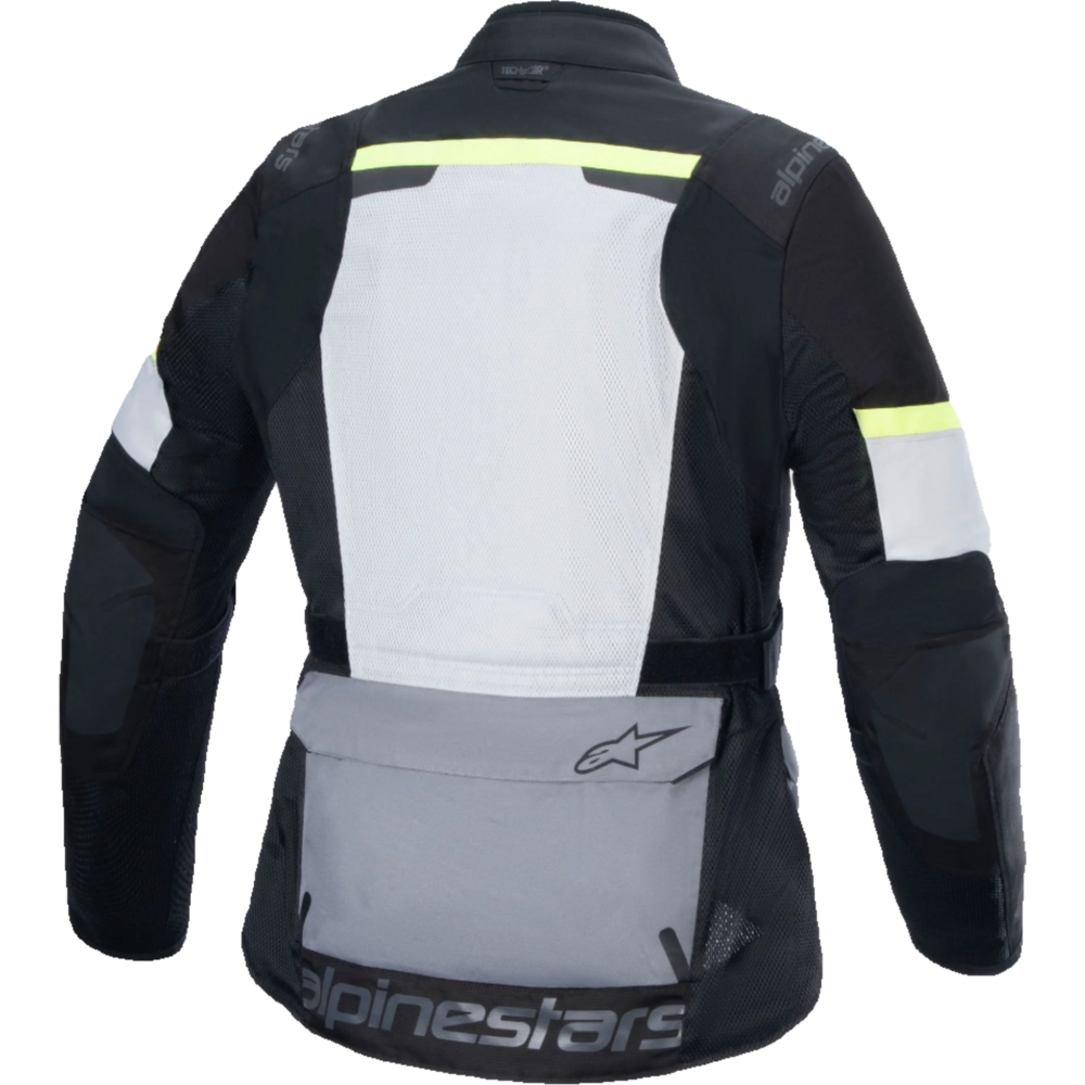 Alpinestars Andes Air Drystar Jacket Ice Grey / Dark Grey / Black FREE 1 YEAR Returns, FREE UK Delivery | ThrottleChimp