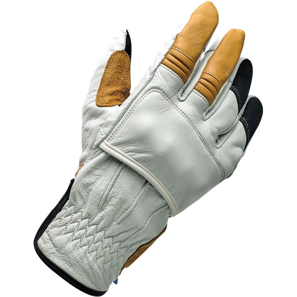 Biltwell Belden Gloves Cement FREE 1 YEAR Returns, FREE UK Delivery | ThrottleChimp
