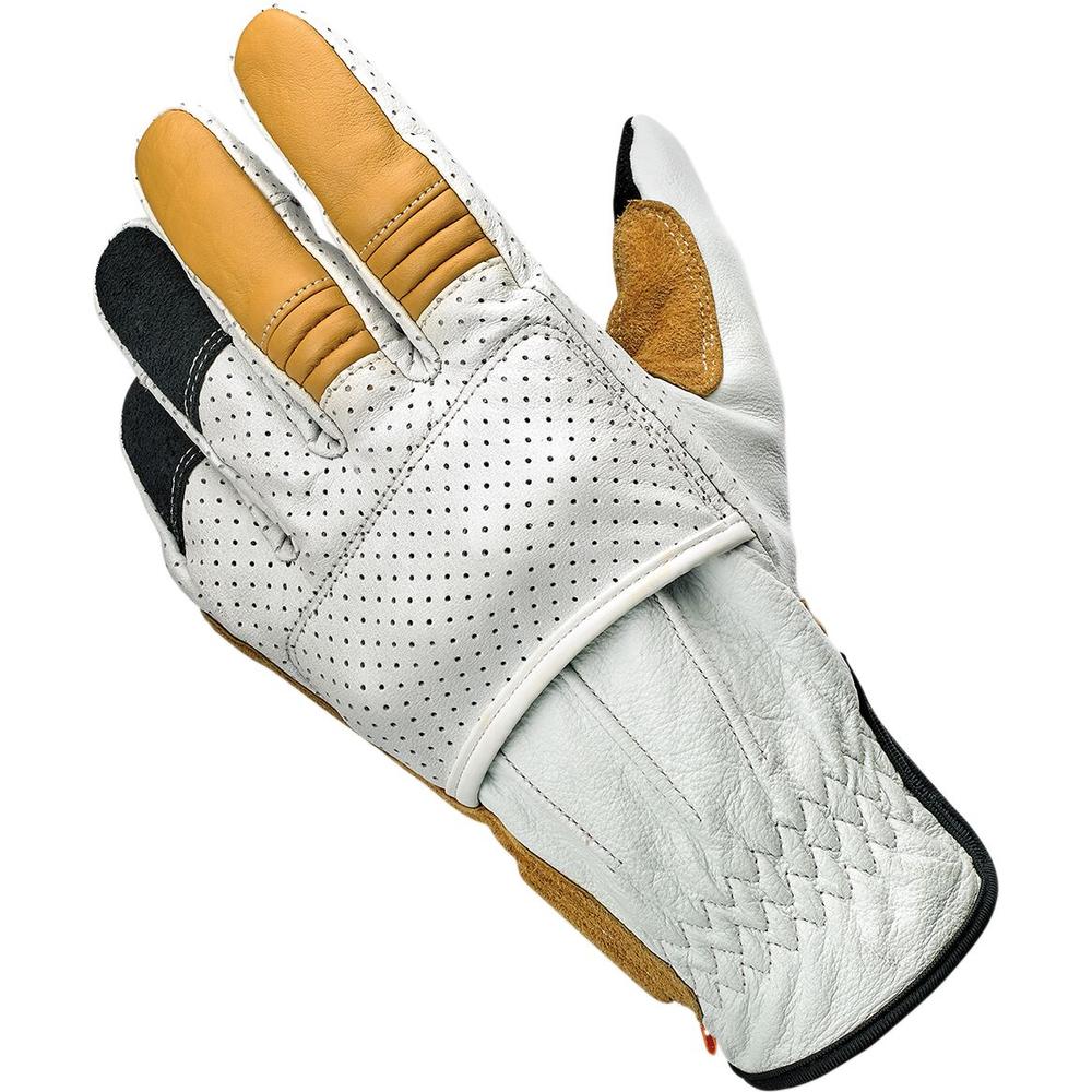 Biltwell Borrego Gloves Cement FREE 1 YEAR Returns, FREE UK Delivery | ThrottleChimp