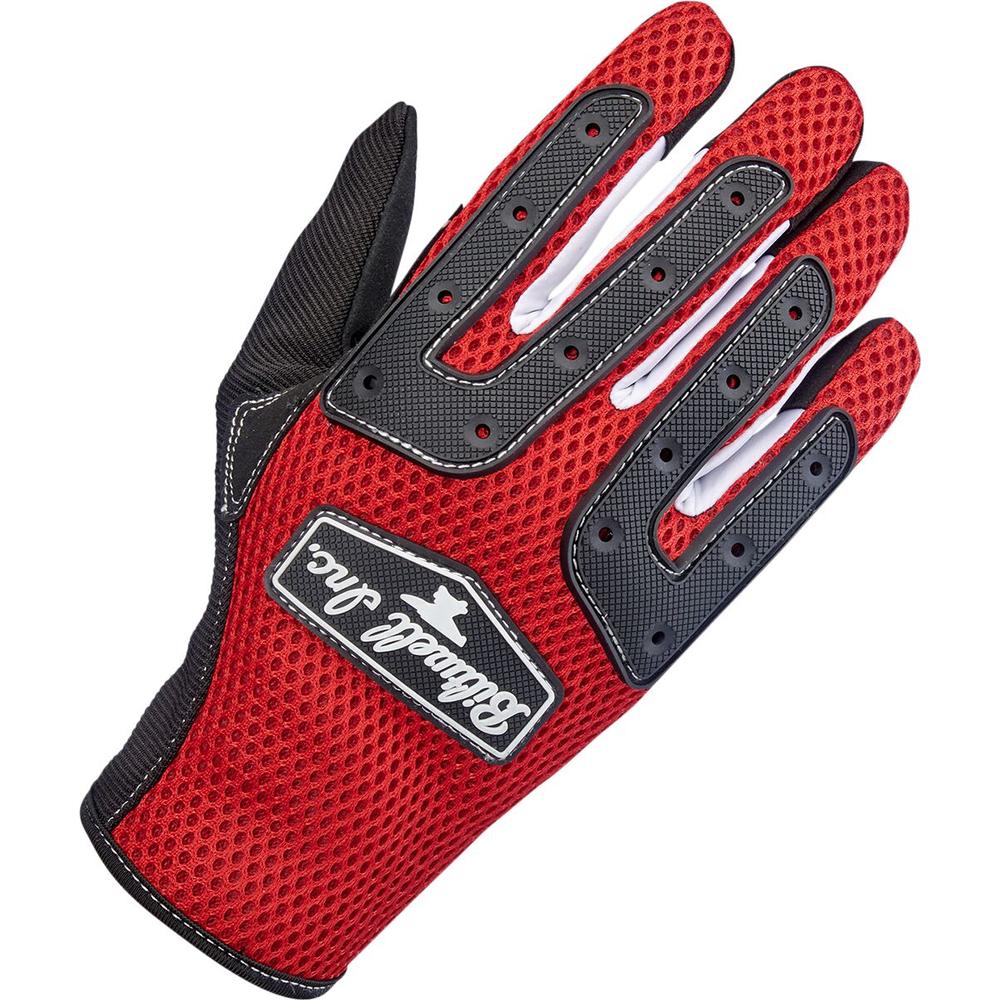 Biltwell Anza Gloves Red / Black FREE 1 YEAR Returns, FREE UK Delivery | ThrottleChimp