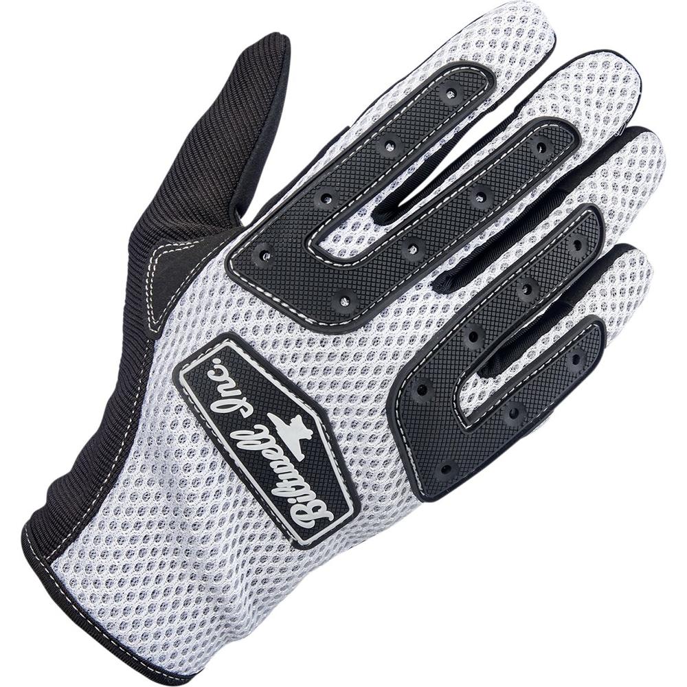 Biltwell Anza Gloves White / Black FREE 1 YEAR Returns, FREE UK Delivery | ThrottleChimp
