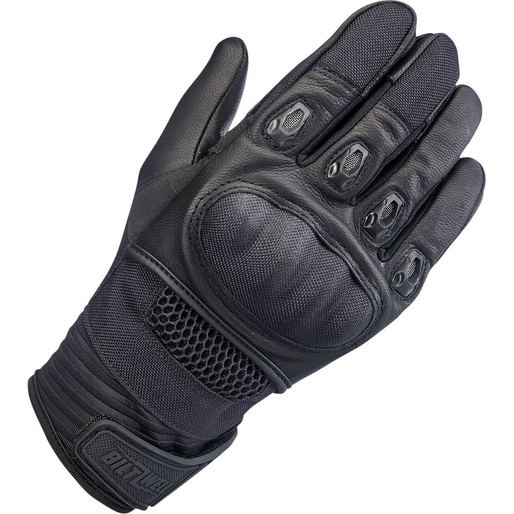 Biltwell Bridgeport Gloves Black FREE 1 YEAR Returns, FREE UK Delivery | ThrottleChimp