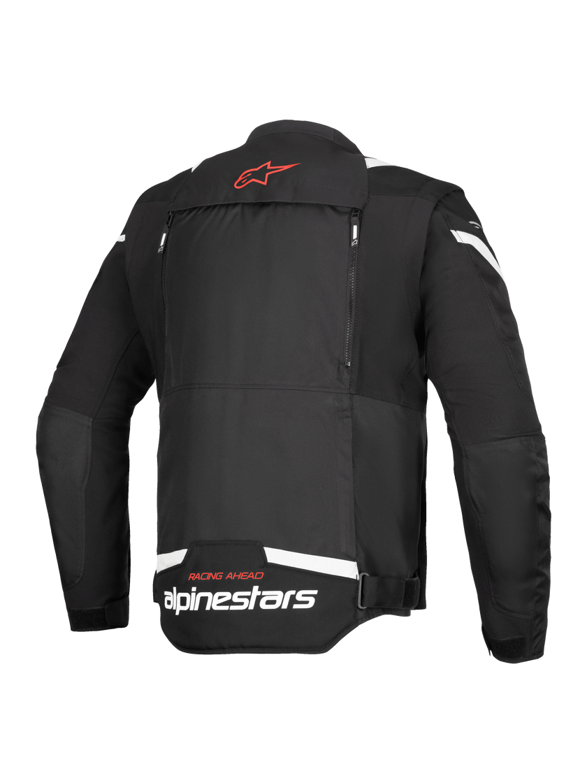 Alpinestars T-Stunt Air Textile Jacket Black / White FREE 1 YEAR Returns, FREE UK Delivery | ThrottleChimp