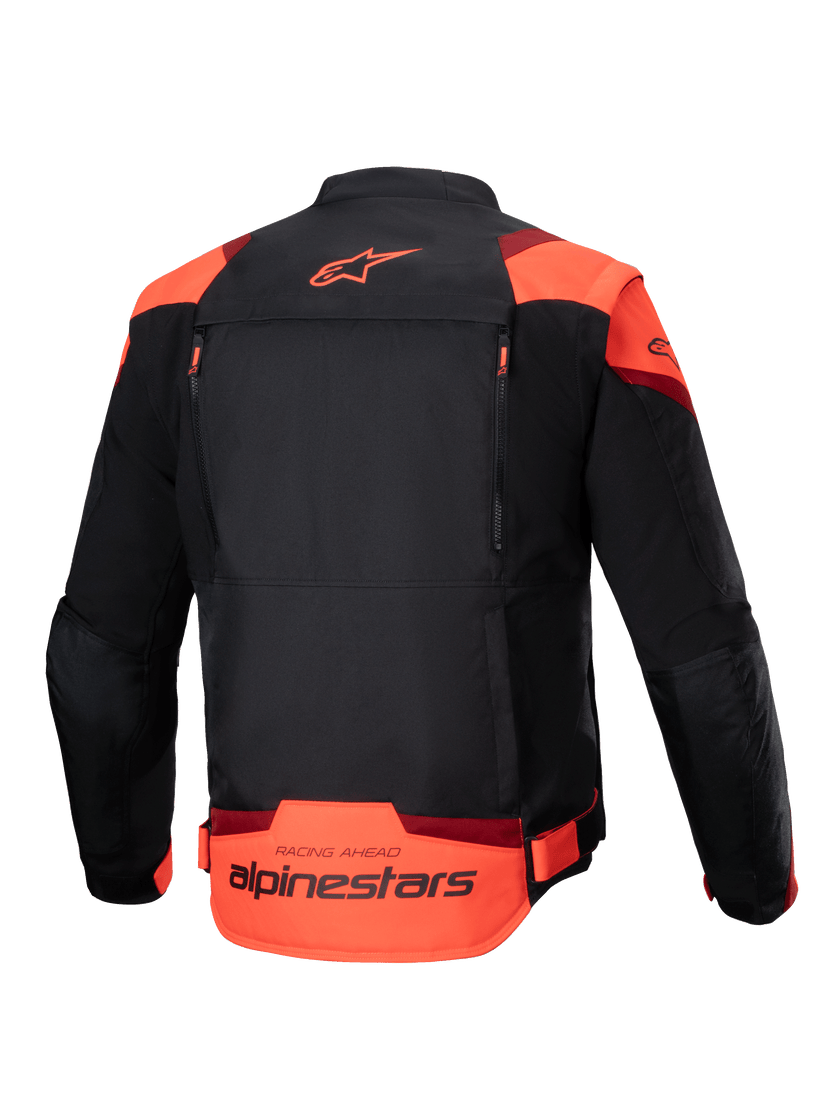 Alpinestars T-Stunt Air Textile Jacket Black / Fluo Red / Dark Red FREE 1 YEAR Returns, FREE UK Delivery | ThrottleChimp