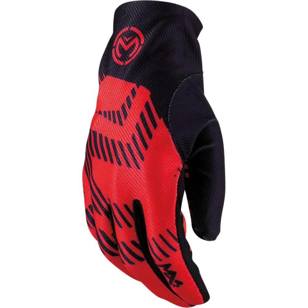 Moose Racing MX2 Textile Gloves Red FREE 1 YEAR Returns, FREE UK Delivery | ThrottleChimp