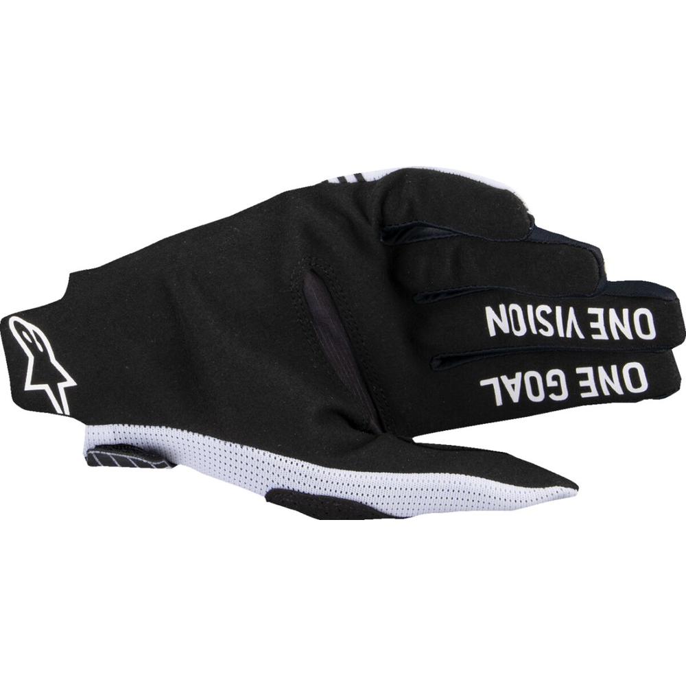 Alpinestars Radar Pro MX Gloves Black / White FREE 1 YEAR Returns, FREE UK Delivery | ThrottleChimp