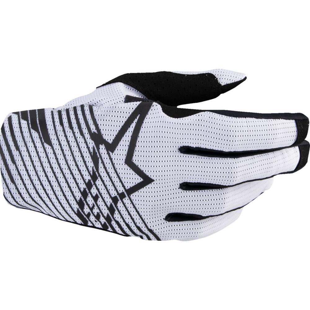 Alpinestars Radar Pro MX Gloves Black / White FREE 1 YEAR Returns, FREE UK Delivery | ThrottleChimp