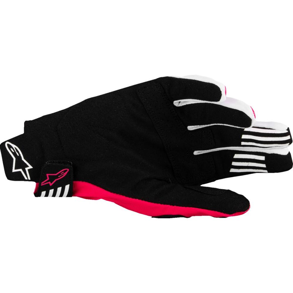 Alpinestars Techstar MX Gloves Black / Pink FREE 1 YEAR Returns, FREE UK Delivery | ThrottleChimp