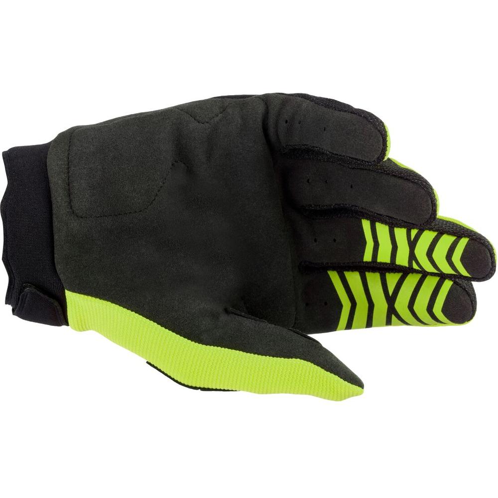 Alpinestars Full Bore Youth MX Gloves Fluo Yellow / Black FREE 1 YEAR Returns, FREE UK Delivery | ThrottleChimp