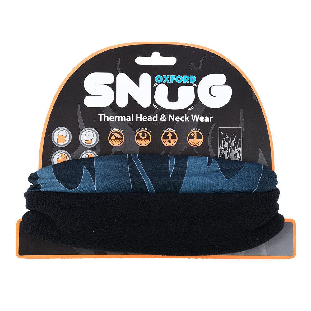 Oxford Snug Thermal Head & Neckwear Flame FREE 1 YEAR Returns, FREE UK Delivery | ThrottleChimp
