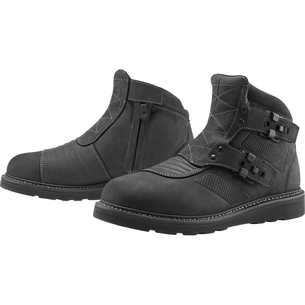 Icon EL Bajo 2 CE Boots Black FREE 1 YEAR Returns, FREE UK Delivery | ThrottleChimp